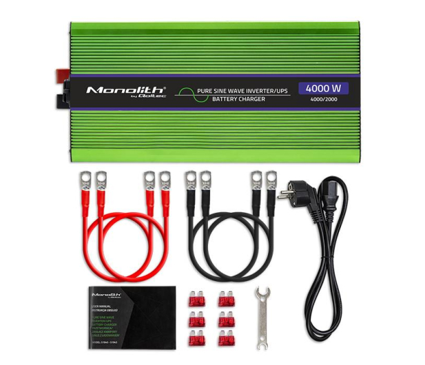 Qoltec Przetwornica UPS 2000W/4000W 12V na 230V - 1144919 - zdjęcie 4